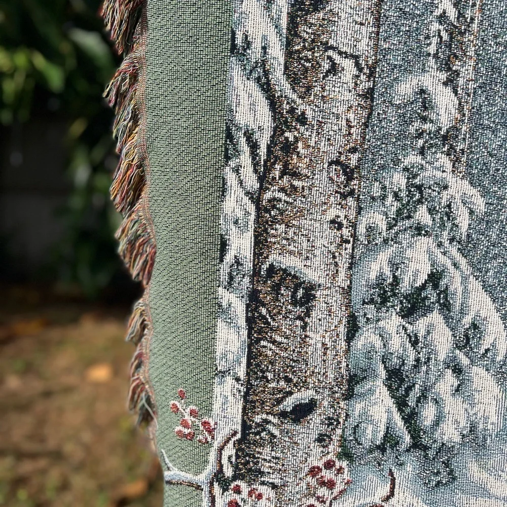 Vintage beautiful woven